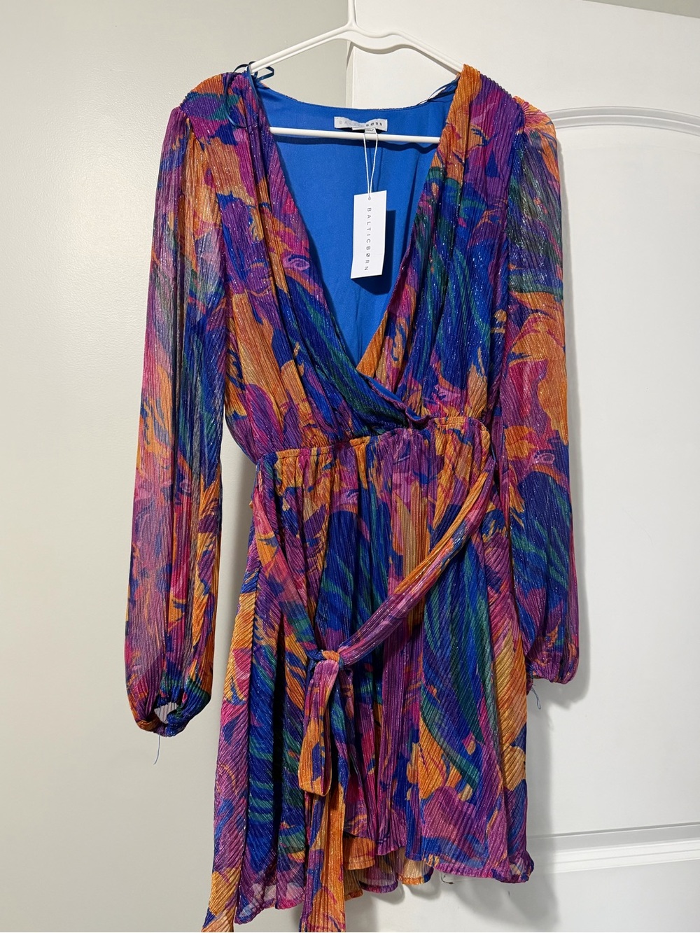 Baltic Born Rev Mini Dress | Blue Multi